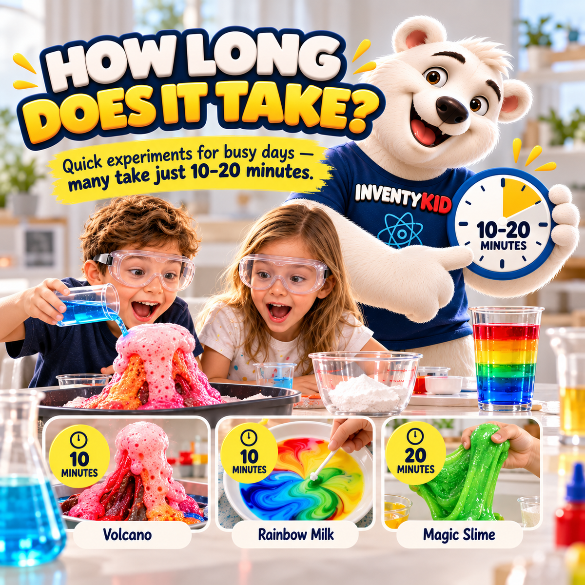 INVENTYKID - 100 Amazing Experiments At Home
