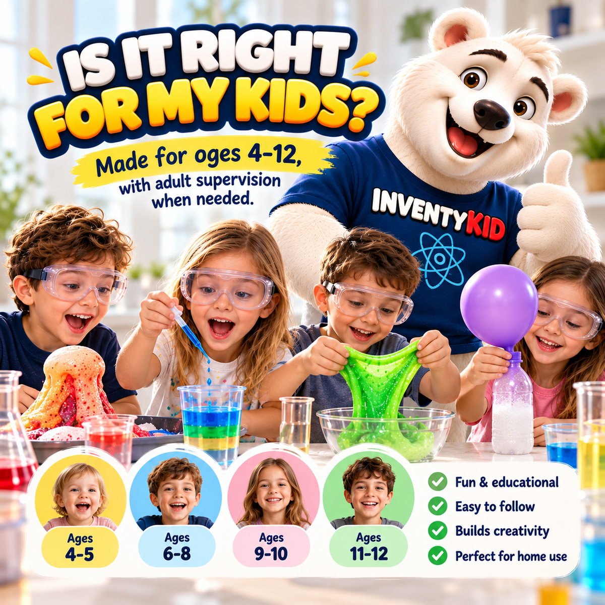 INVENTYKID - 100 Amazing Experiments At Home